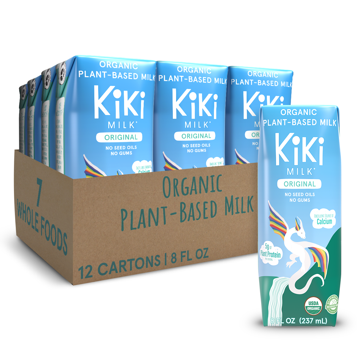 Organic Milk & Plant-Based Milk for Kids | Kiki Milk