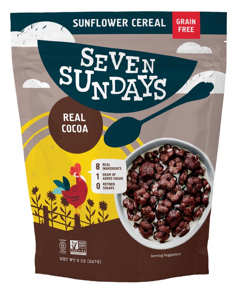 Seven Sundays Sunflower Cereal - Real Cocoa (6 Pack)