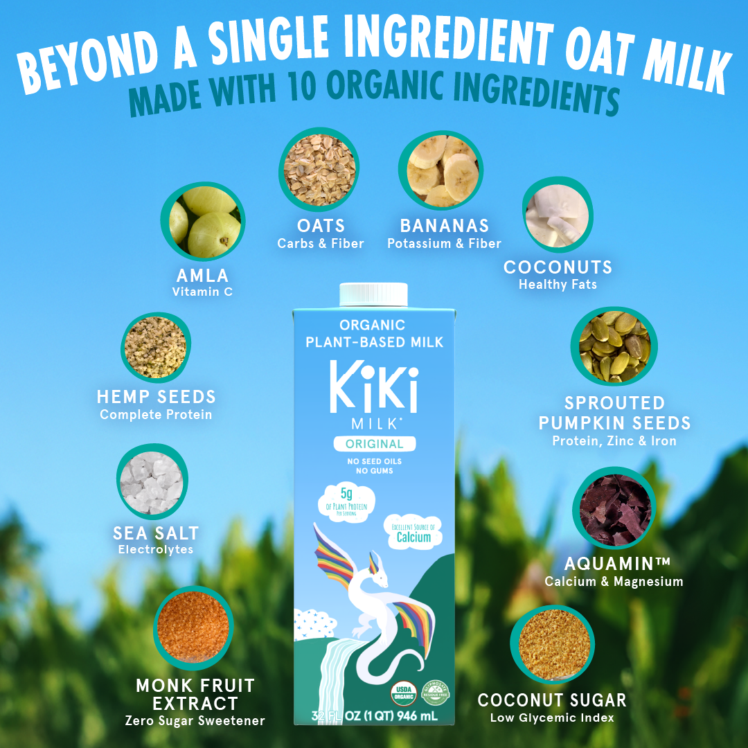 Family-Size Organic Milk for Kids & Adults | Kiki Milk