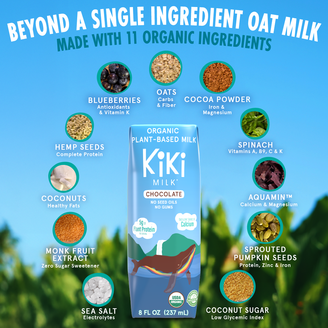 Chocolate Kiki Milk - 8 fl oz - Pack of 12