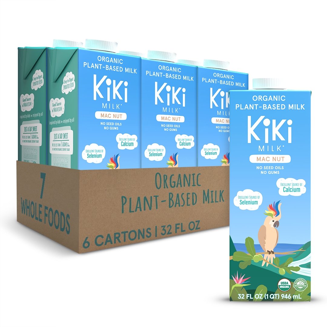 Mac Nut Kiki Milk • 32 fl oz • Pack of 6