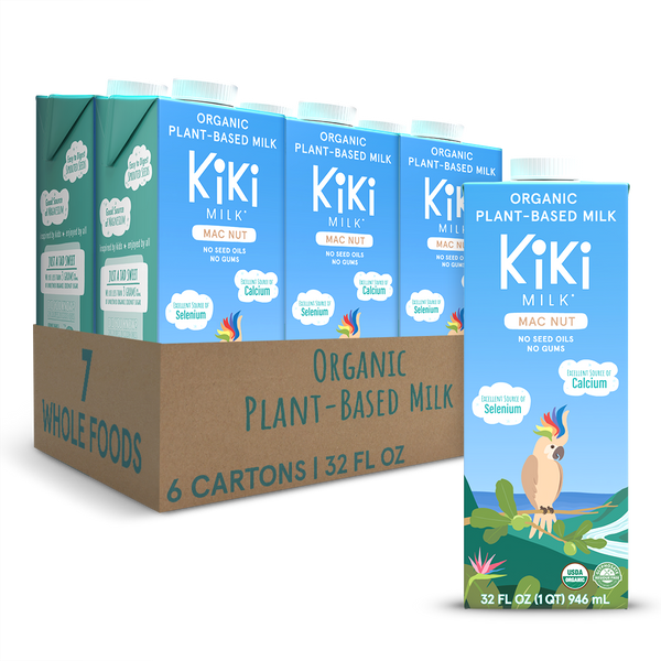 Macadamia Nut Milk with Cashew & Brazil Nuts | Kiki Milk