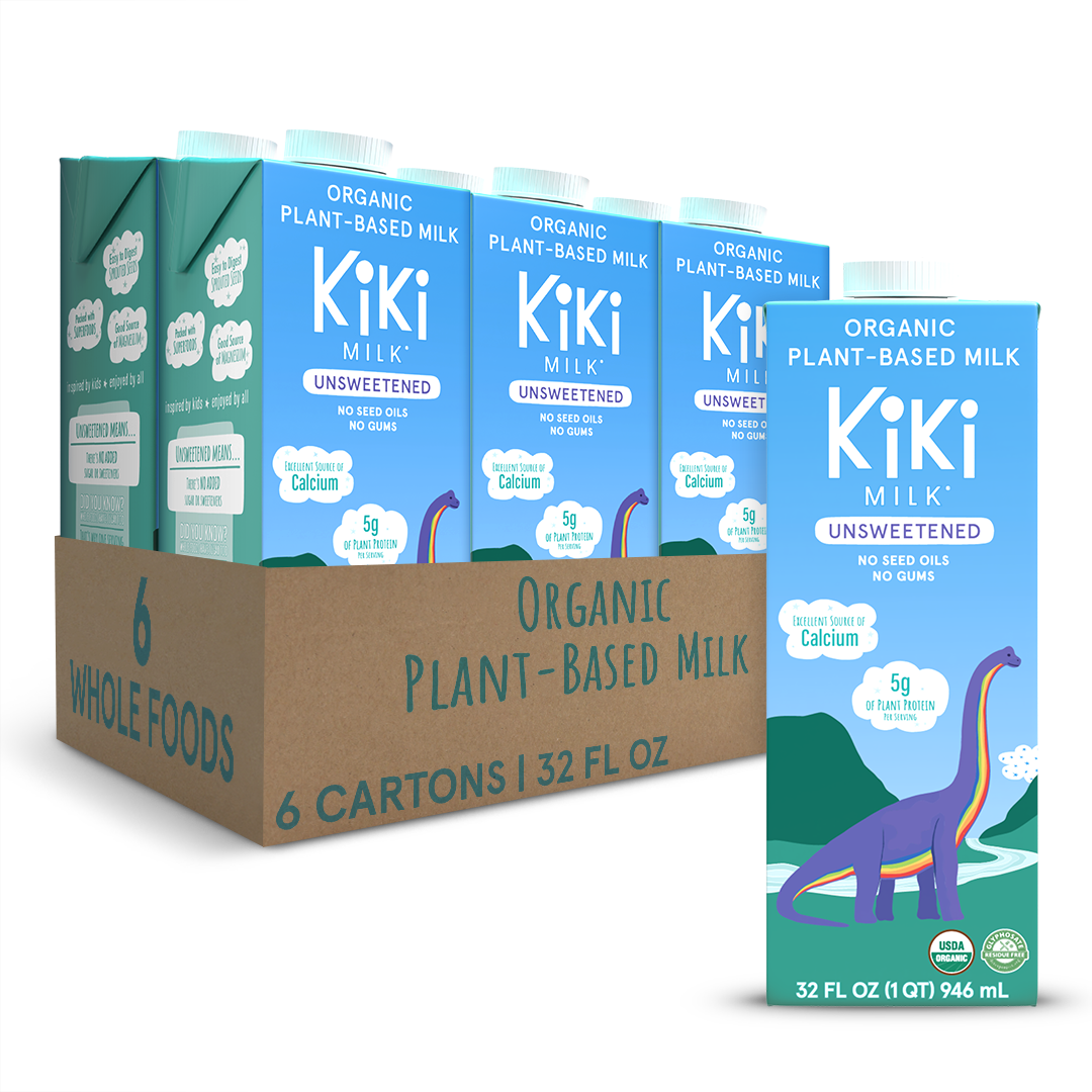 Unsweetened Kiki Milk • 32 fl oz • Pack of 6