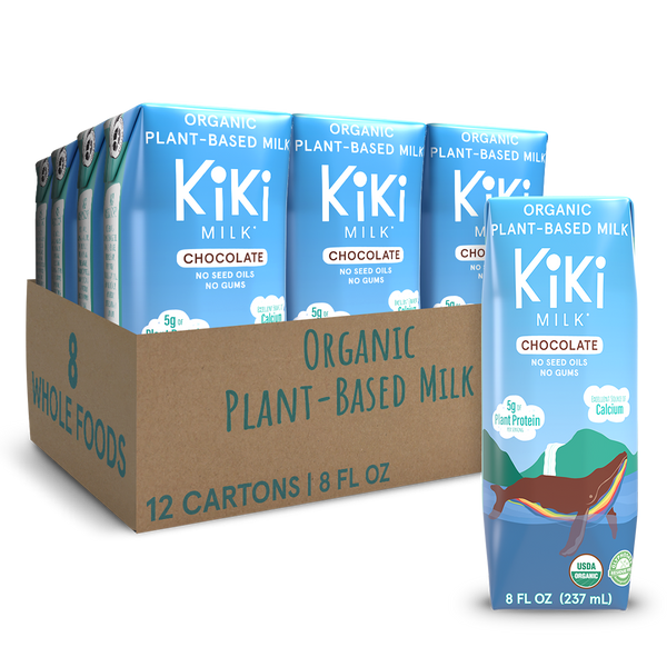 Organic Chocolate Plant Milk for Kids | Kiki Milk
