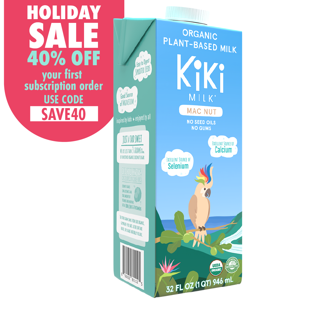 Mac Nut Kiki Milk • 32 fl oz • Pack of 6