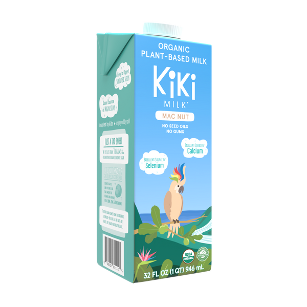 Macadamia Nut Milk with Cashew & Brazil Nuts | Kiki Milk